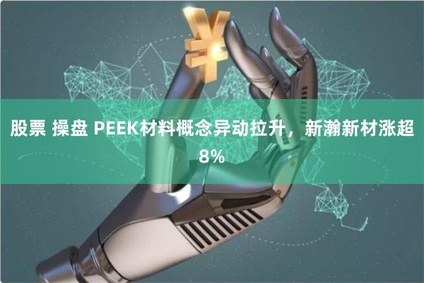 股票 操盘 PEEK材料概念异动拉升，新瀚新材涨超8%